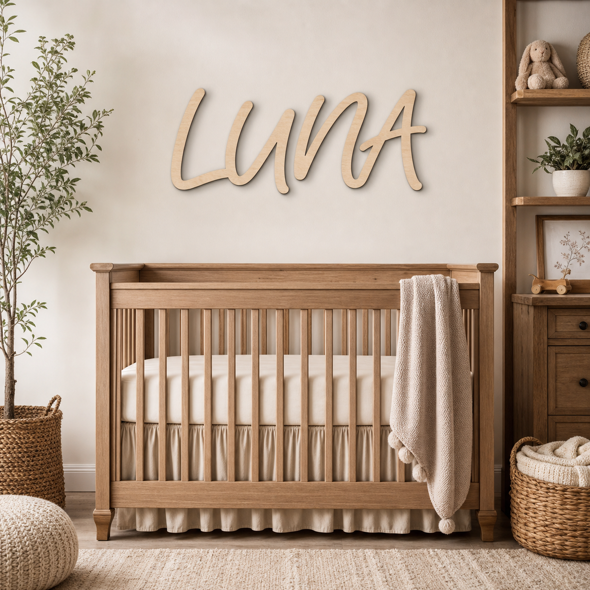 Custom Wood Signs - Personalized Name, Quote & Nursery Signs product photo